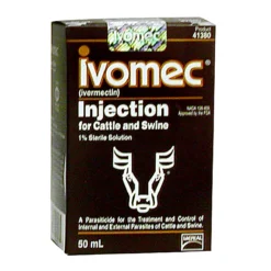 Ivomec Cattle/Swine Injection Dewormer
