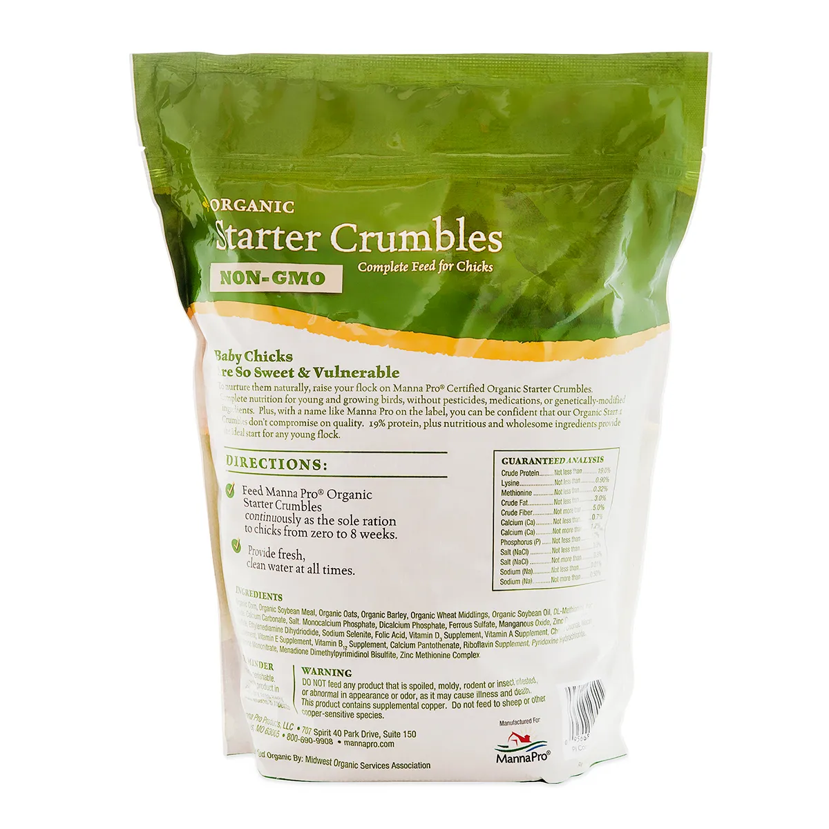 Organic Starter Crumbles Complete Feed For Chicks - Image 2