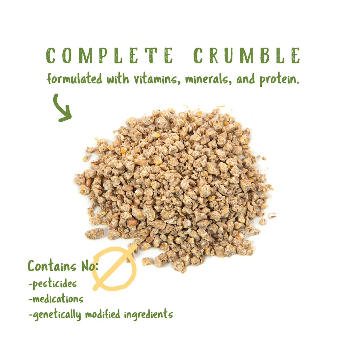 Organic Starter Crumbles Complete Feed For Chicks - Image 3