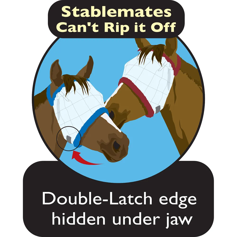 SuperMask II Fly Mask Without Ears - Image 3