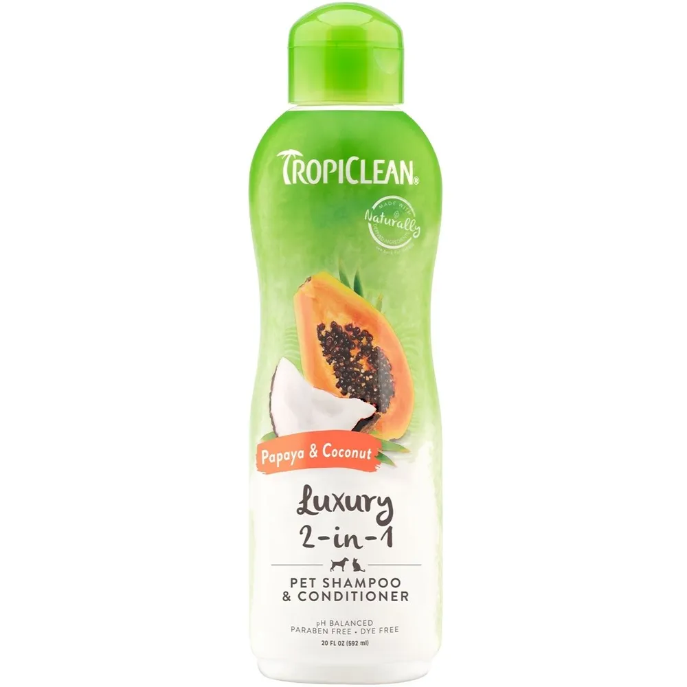 Tropiclean Luxury 2-In-1 Shampoo/Conditioner For Pets